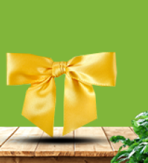 Satin pre-tied bow - Patine