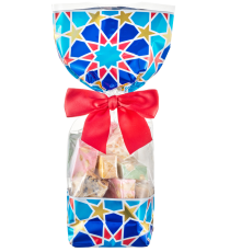 Christmas hard-bottom bag - Arabesque