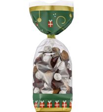 Christmas hard bottom bag - Evergreen vert