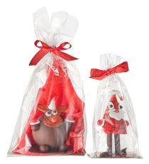 Christmas extra-large bags for chocolate moulded figures