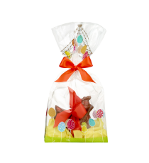 Easter extra-large bag for chocolate moulded figure - Party Eggs XXL
