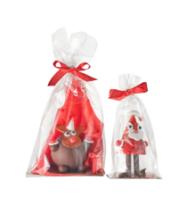 Christmas extra-large bag for chocolate moulded figure