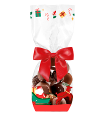 Christmas hard bottom bag - Xmas Gift