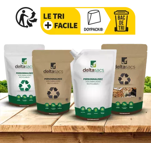 Where applicable, the pouch can also carry the appropriate French recycling information